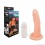 Vibrátoros Shaki élethű műpénisz, szíjjal