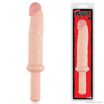 Rogue egyenes, vastag kard formájú dildó, 25 cm